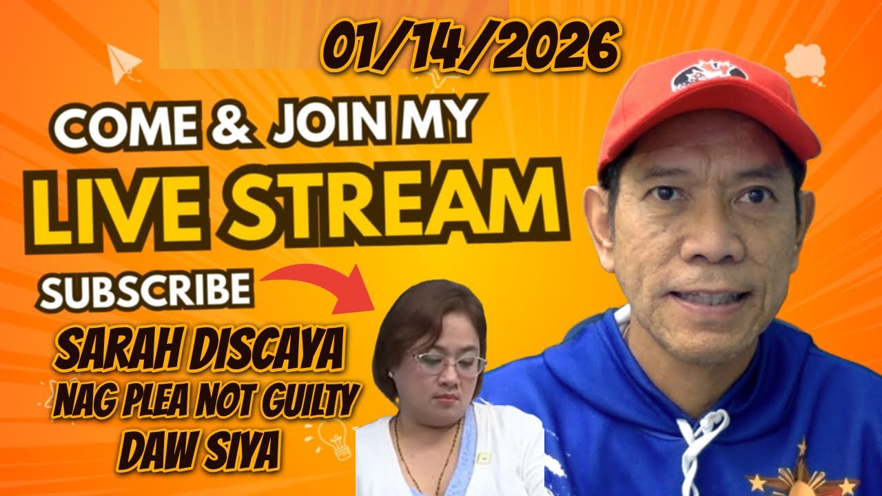 SARAH DISCAYA NAG PLEA NA 