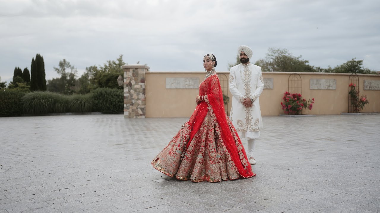 Justin & Inder | Beautiful Outdoor Sikh Wedding 4K | Studio 101