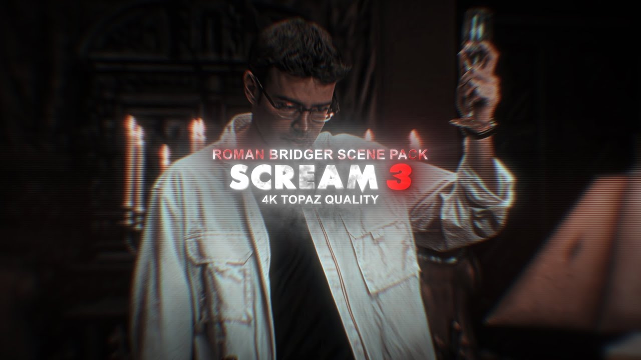 Roman Bridger (Scream 3) 4K Scene Pack