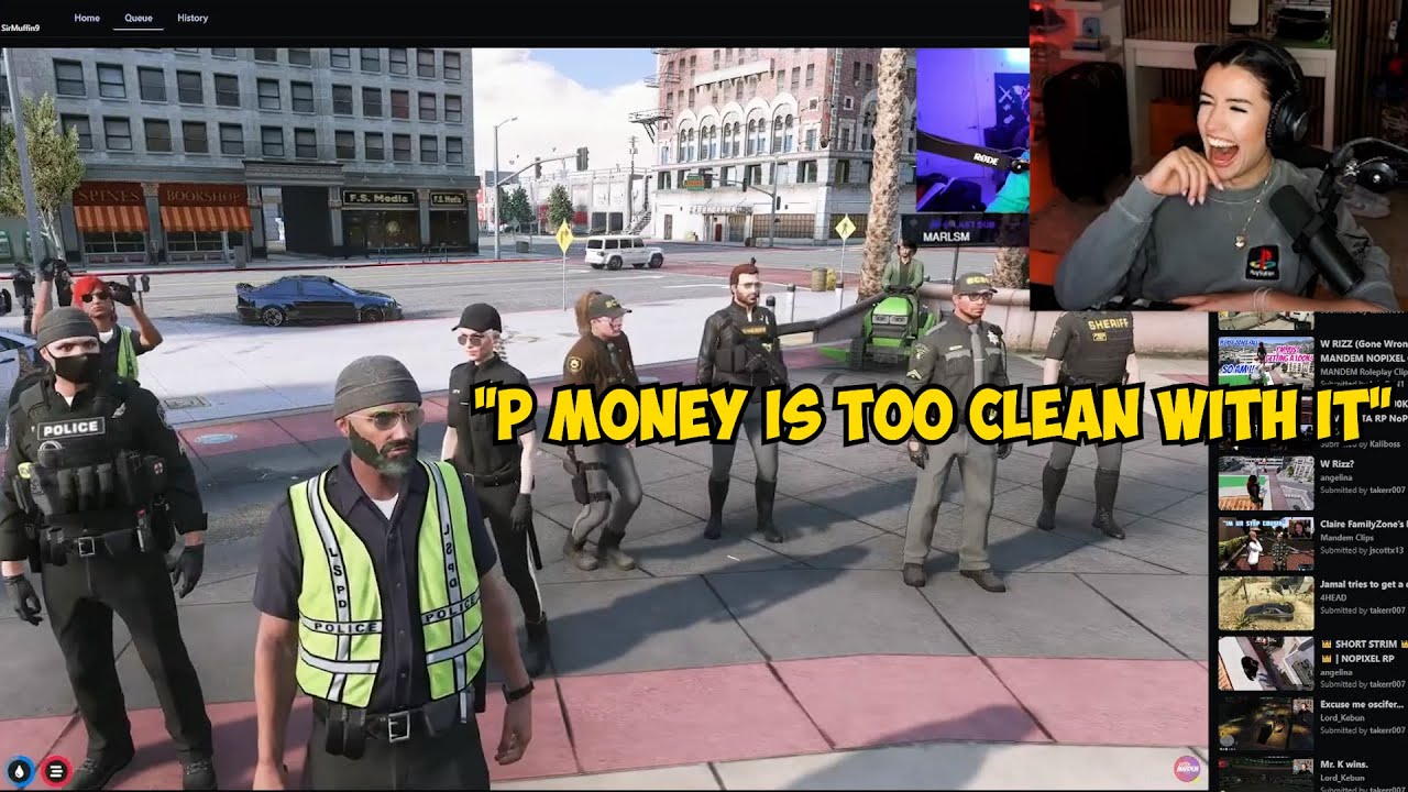 Nora Reacts To P Money's Diss Track On Den Shiesty | GTA 5 RP NoPixel