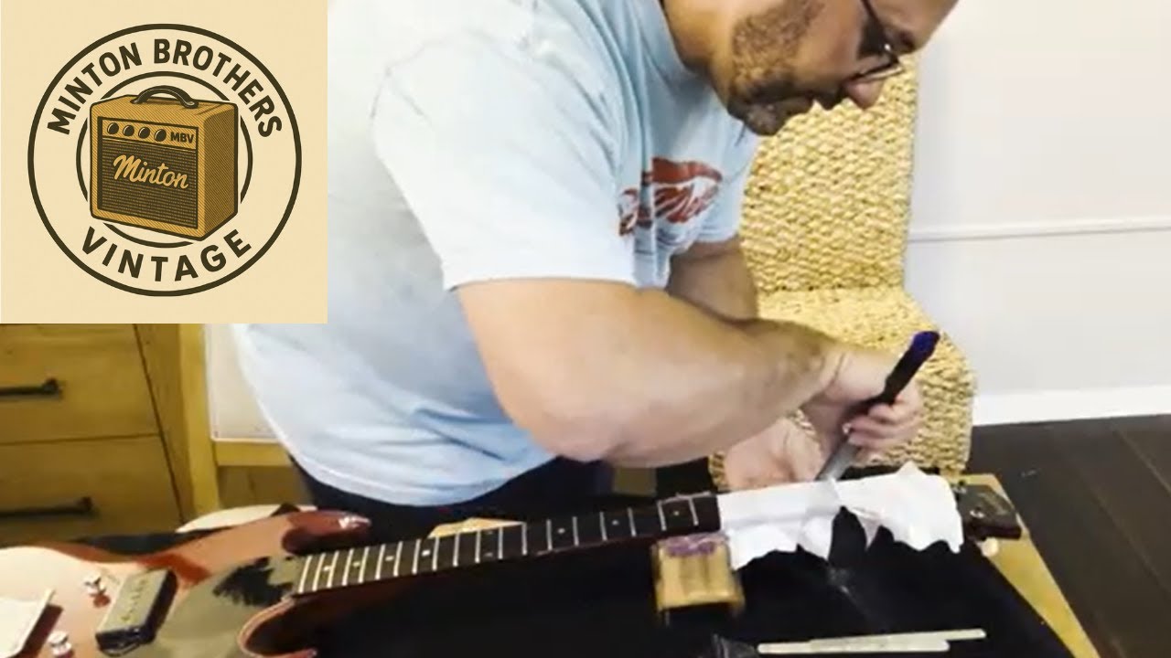 '66 SG JR Music City Bridge & Locking Stud Install