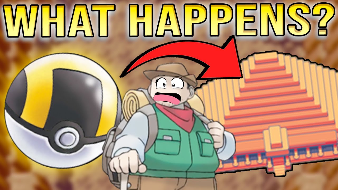 WHAT HAPPENS When you Bring Poké Balls into the Battle Pyramid in Pokémon Emerald?
