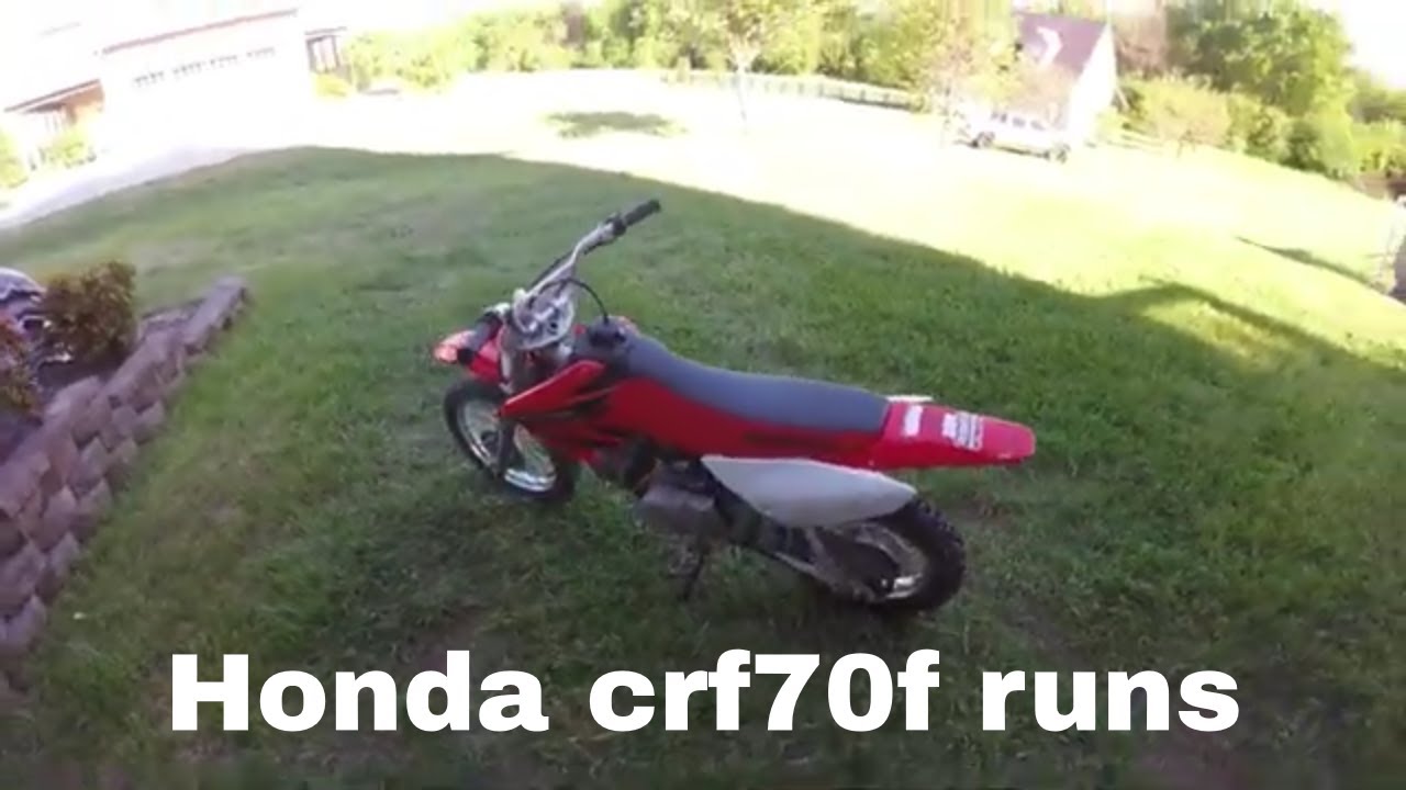 Getting a Honda crf70 to run again!!