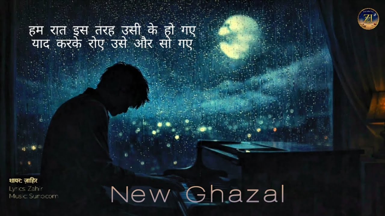 Usi Ke Ho Gaye | उसी के हो गए | Emotional | New Ghazal | Zahirana Ishq