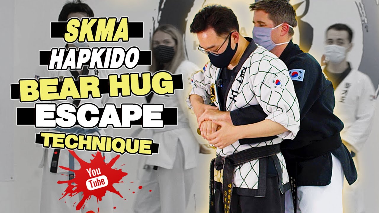 HOW TO ESCAPE AN ATTACK FROM BEHIND- SKMA HAPKIDO Techniques Tutorial