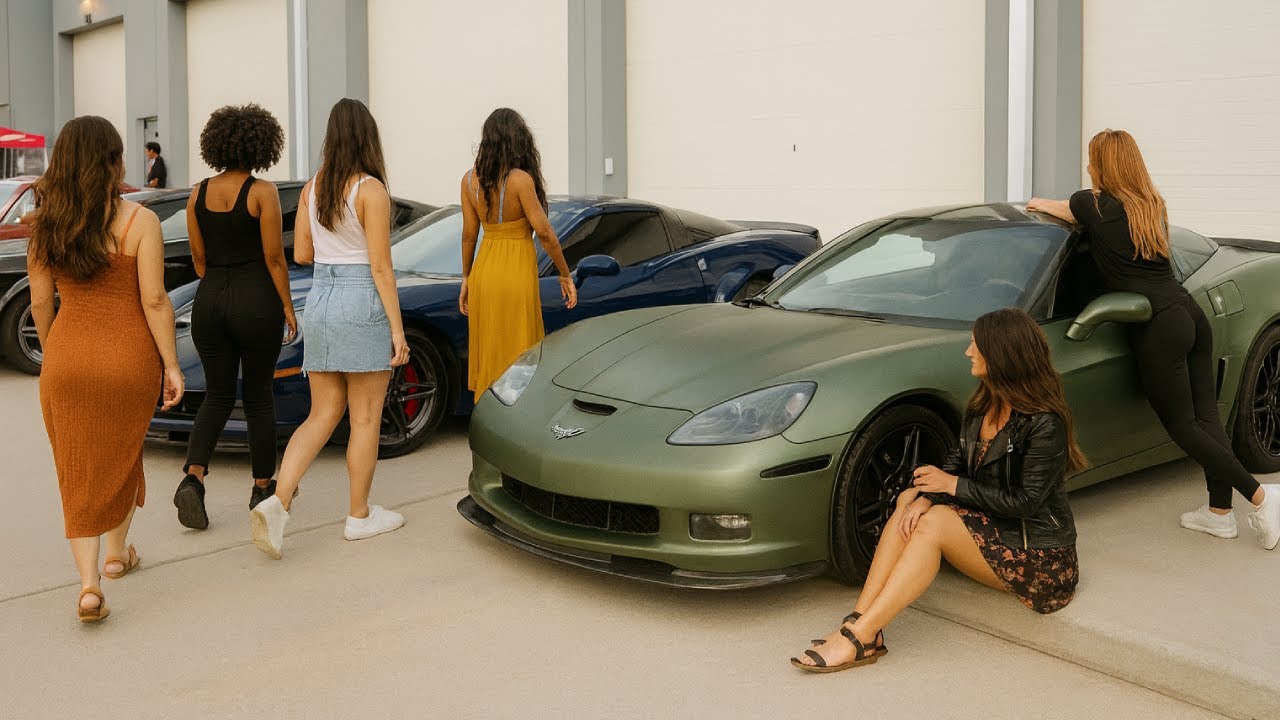 Charlotte Car Meet: Sexy Vibes & Insane Muscle Cars Light Up the Night! 🔥🏎️