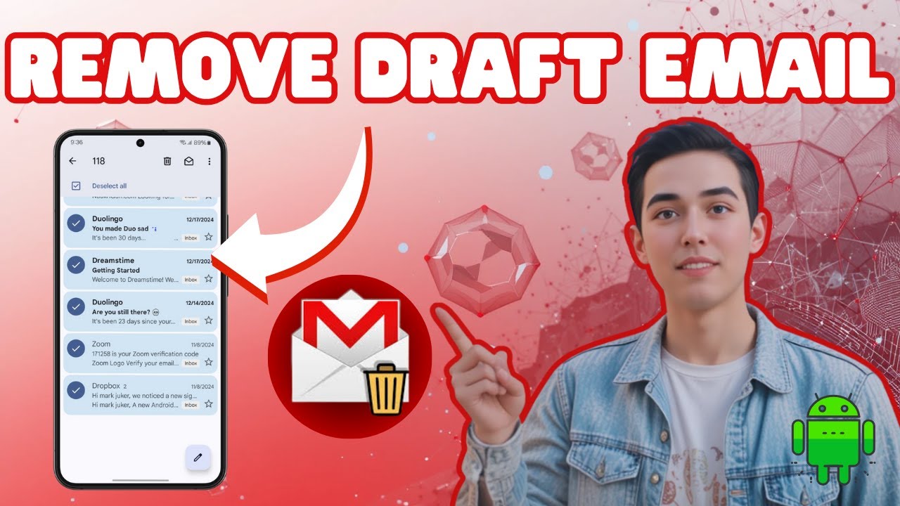 How To Remove Draft Email From Inbox - Full Tutorial