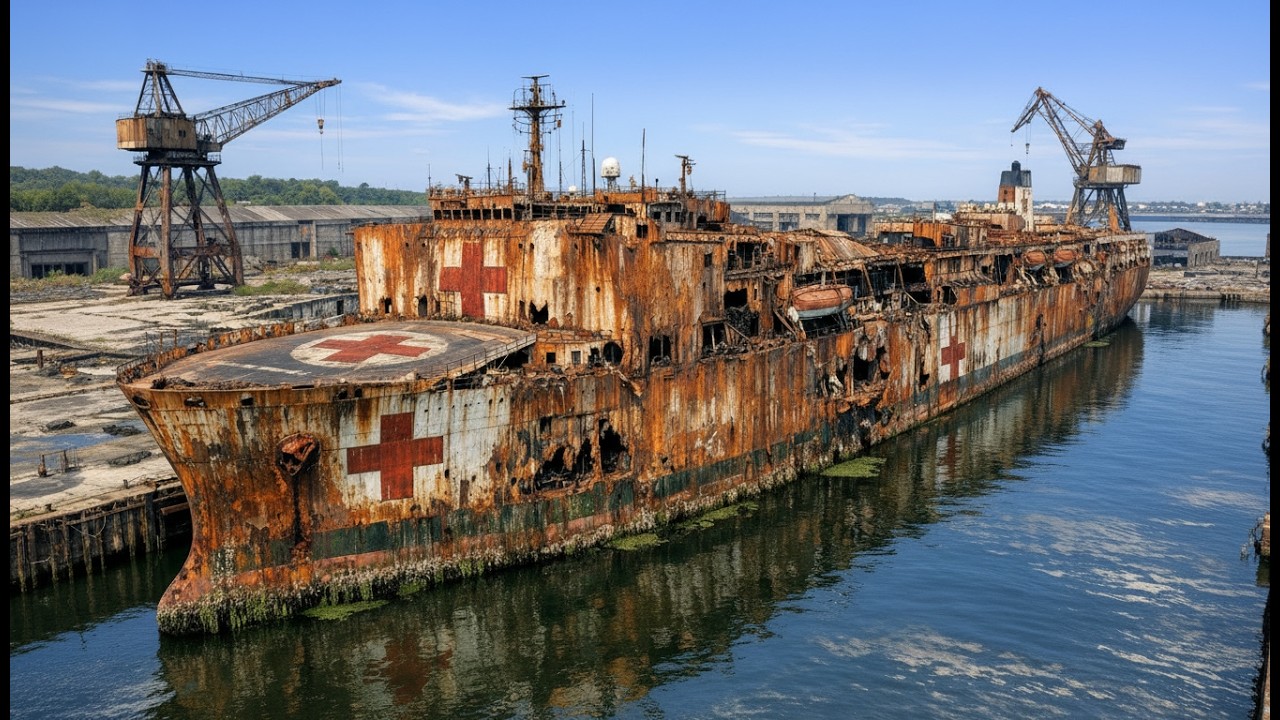 This Abandoned Hospital Ship Was Beyond Repair… Until I Fixed It