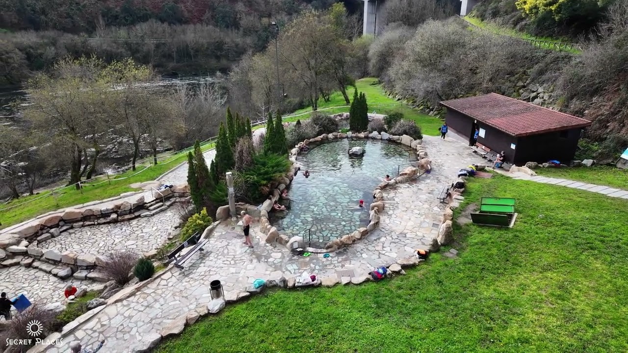 The Magic of Ourense in Spain : A Guide to Its Enchanting Thermal Baths 4k dji3