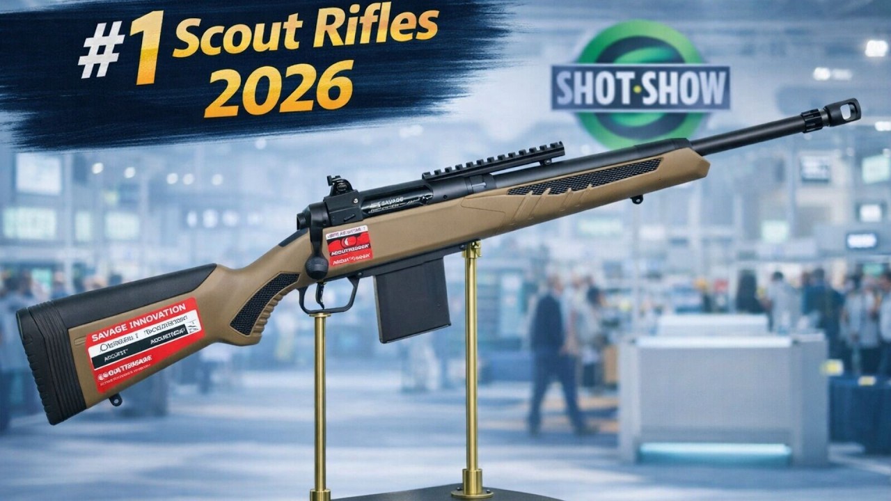 Лучшие разведывательные винтовки №1 на выставке SHOT Show 2026 — почему эта платформа завоевывает...