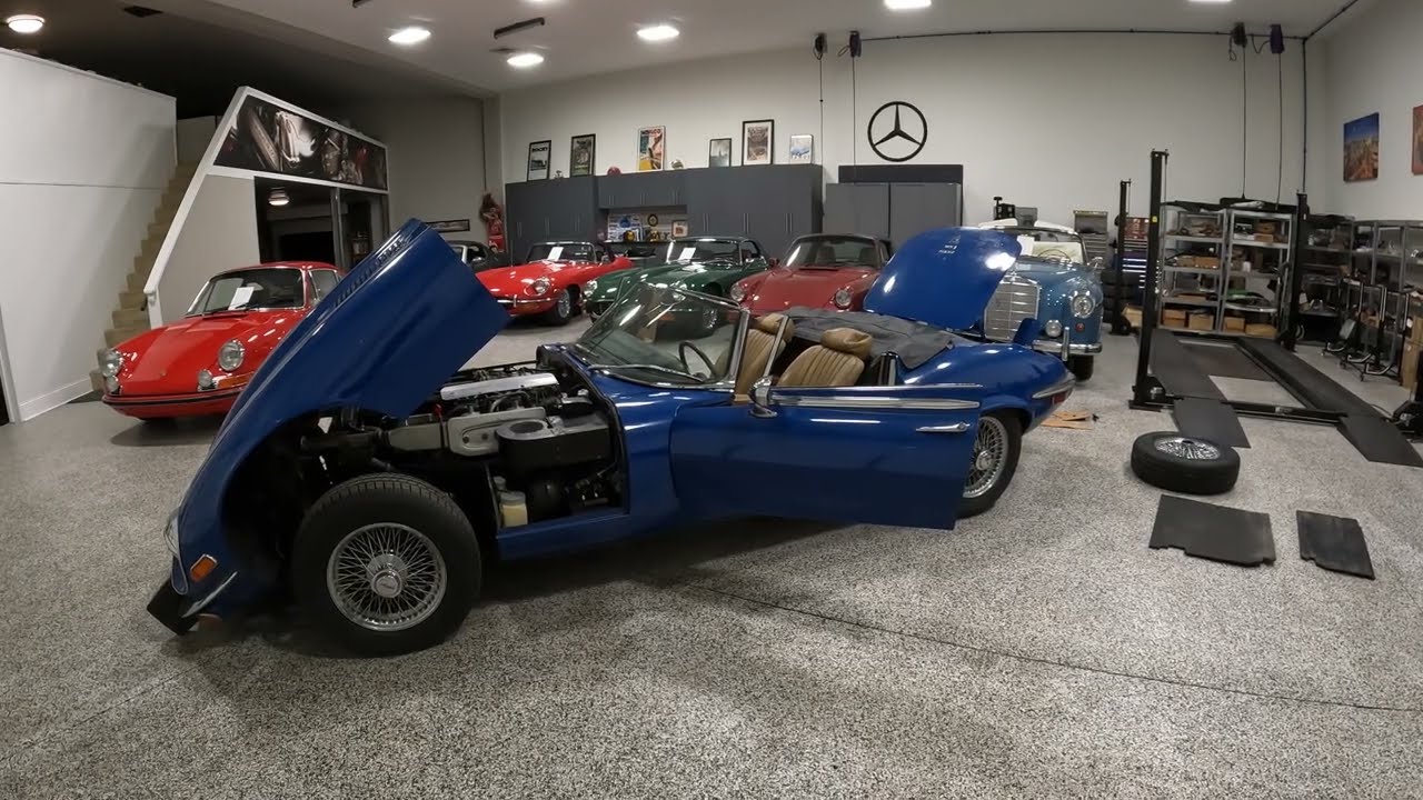 Jaguar E-type V12 for sale with only 14,567 original miles at MotorCarTrader.com