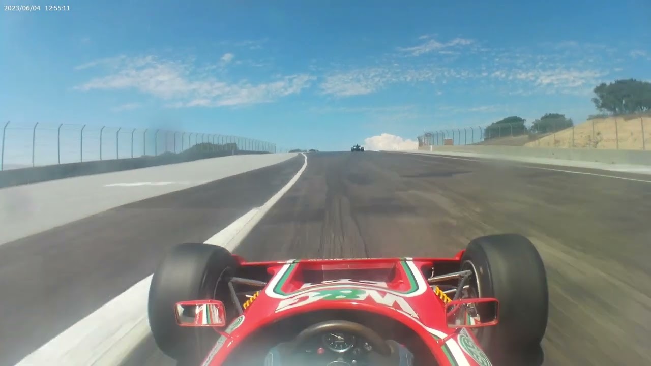 F5000 Chevron B32 Qualifying Lap for Monterey Reunion 2023 at Laguna Seca