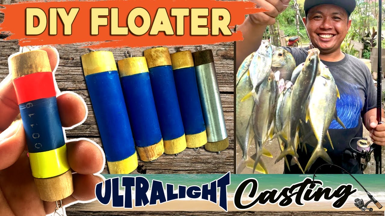 DIY Fishing Hacks Tutorial - Paano Gumawa ng Floater for Ultralight Casting gamit ang PVC pipe
