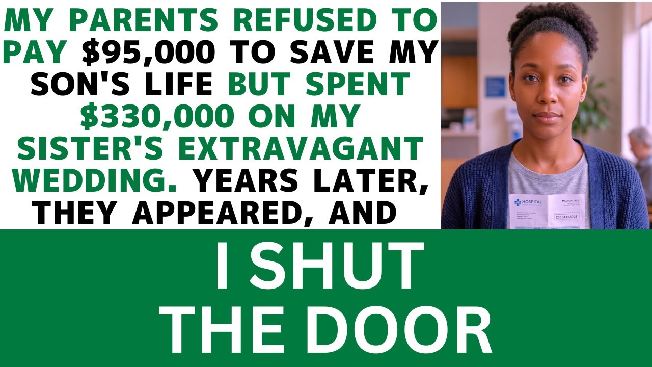 My Parents Spent $330K on Sister's Wedding But REFUSED to Save My Son's Life for $95K...