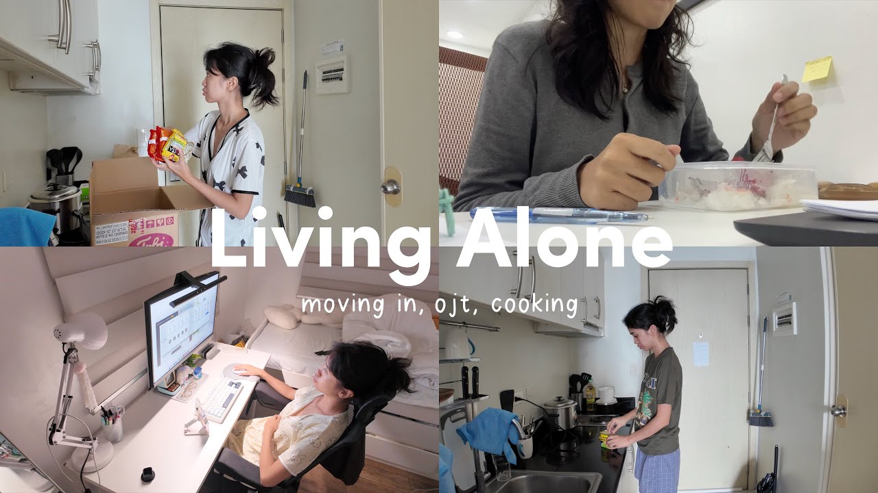 Living Alone Vlog 📁 Grocery, OJT, Cook, Makati, and many more