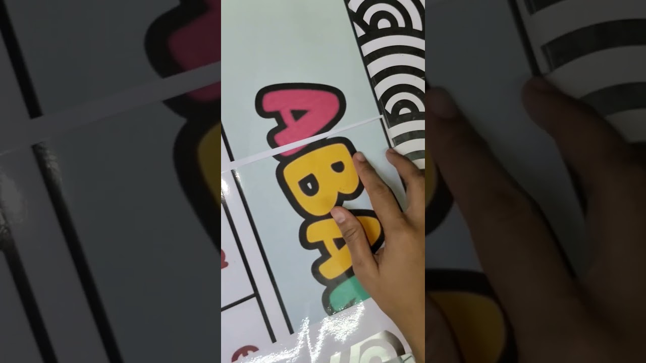 Laminated Tarpapel Abakada Babasahin | How to make durable  instructional material 