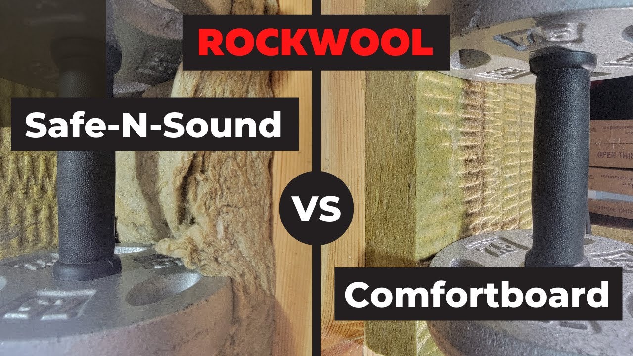 ROCKWOOL Comfortboard против Safe 'n' Sound