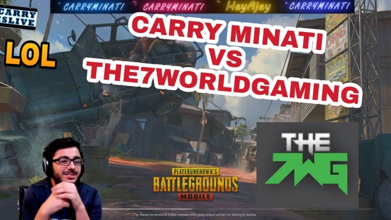 CARRY MINATI VS THE7WORLDGAMING | STREAM SNIPING! 3 MATCH GAMEPLAY ! WHO WILL WIN ??????