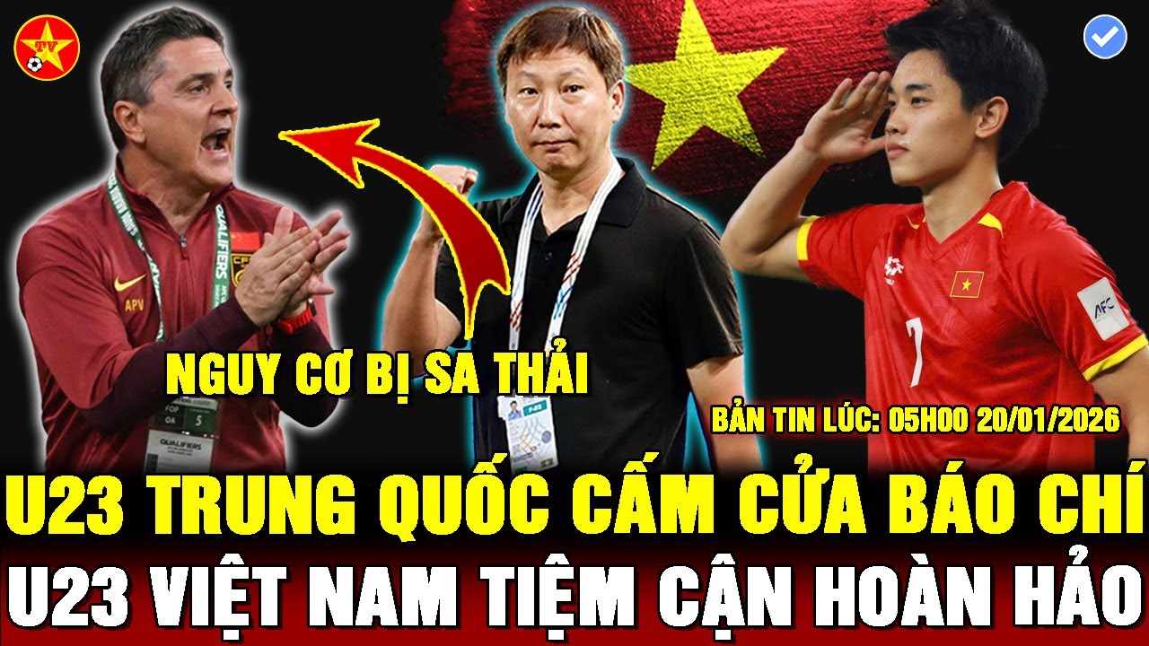💖U23 VIỆT NAM ĐƯỢC ĐÁNH GIÁ CỰC CAO, TRUNG QUỐC LO SỢ BỊ TRỌNG TÀI XỬ ÉP, U23 TQ CẤM CỬA BÁO CHÍ