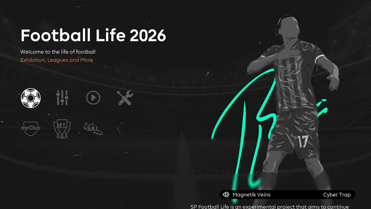 FL26 ( Football Life 2026 ) - New Menu Mod & Video Intro Animation