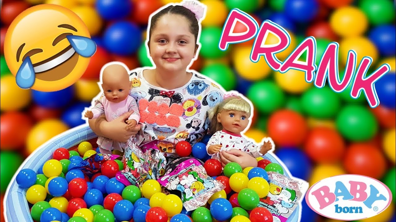 👶🏽 BABY BORN 💗 SQUISHY i 1000 PIŁECZEK W BASENIE 😍 | KONKURS
