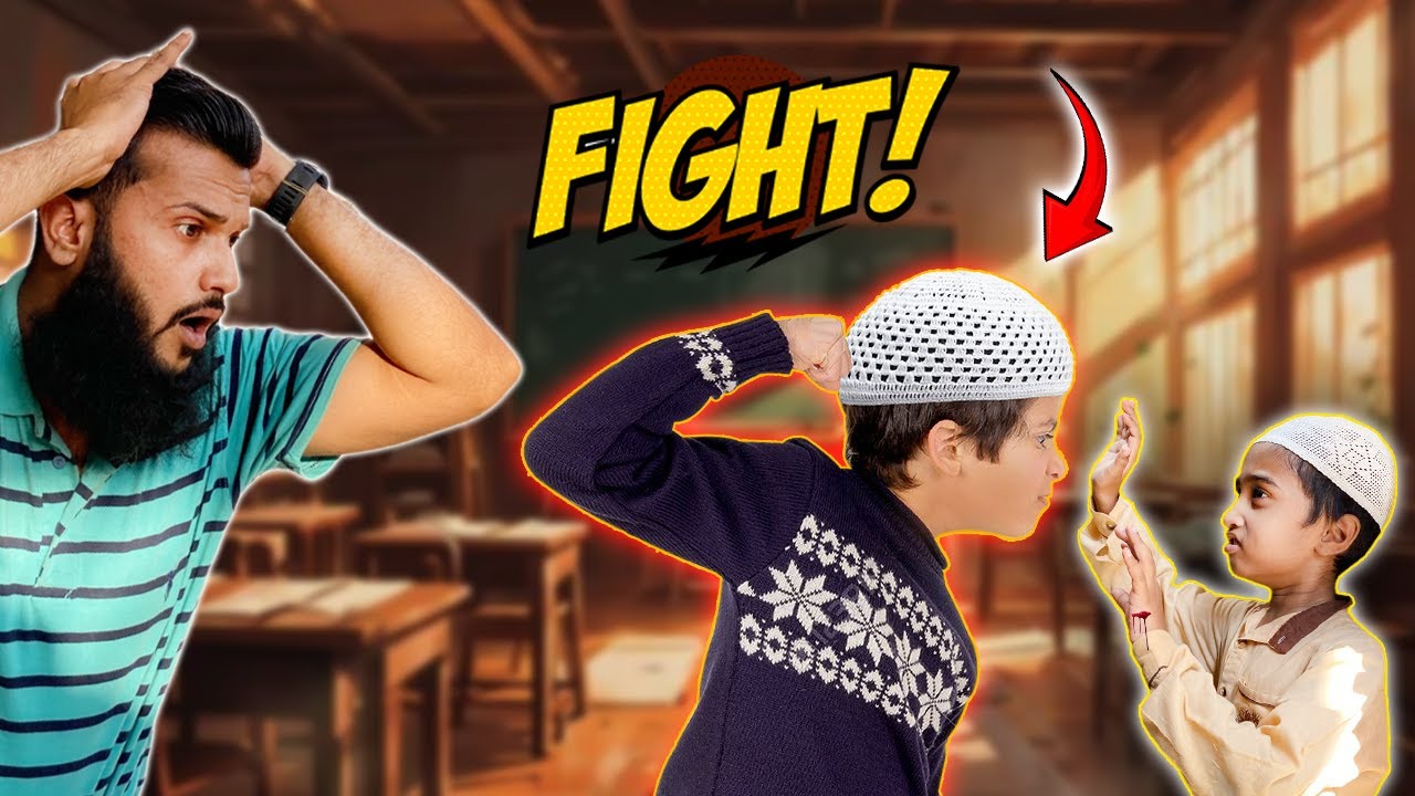 Ali ki school ma larai hogae | kis bachay ne mara ali ko 😥 | Fahad Bhai Official