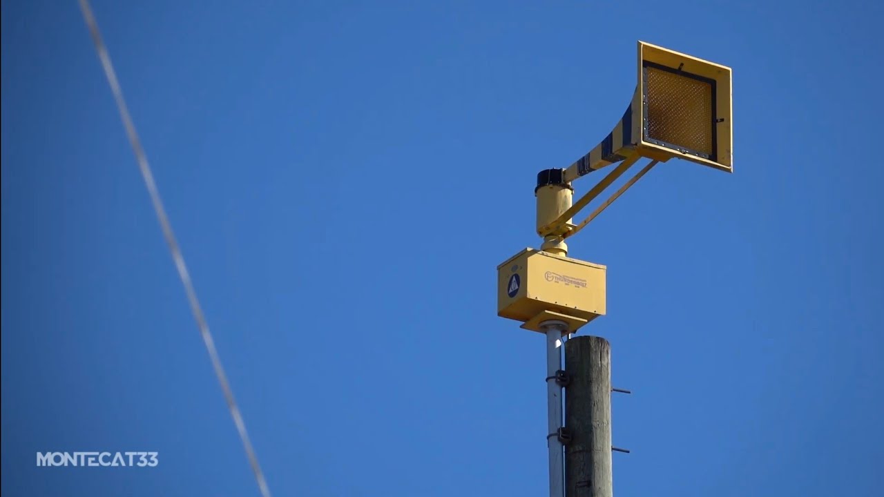 Federal Sign & Signal Thunderbolt 1000T Siren Test, Alert, Hannahs Mill, GA