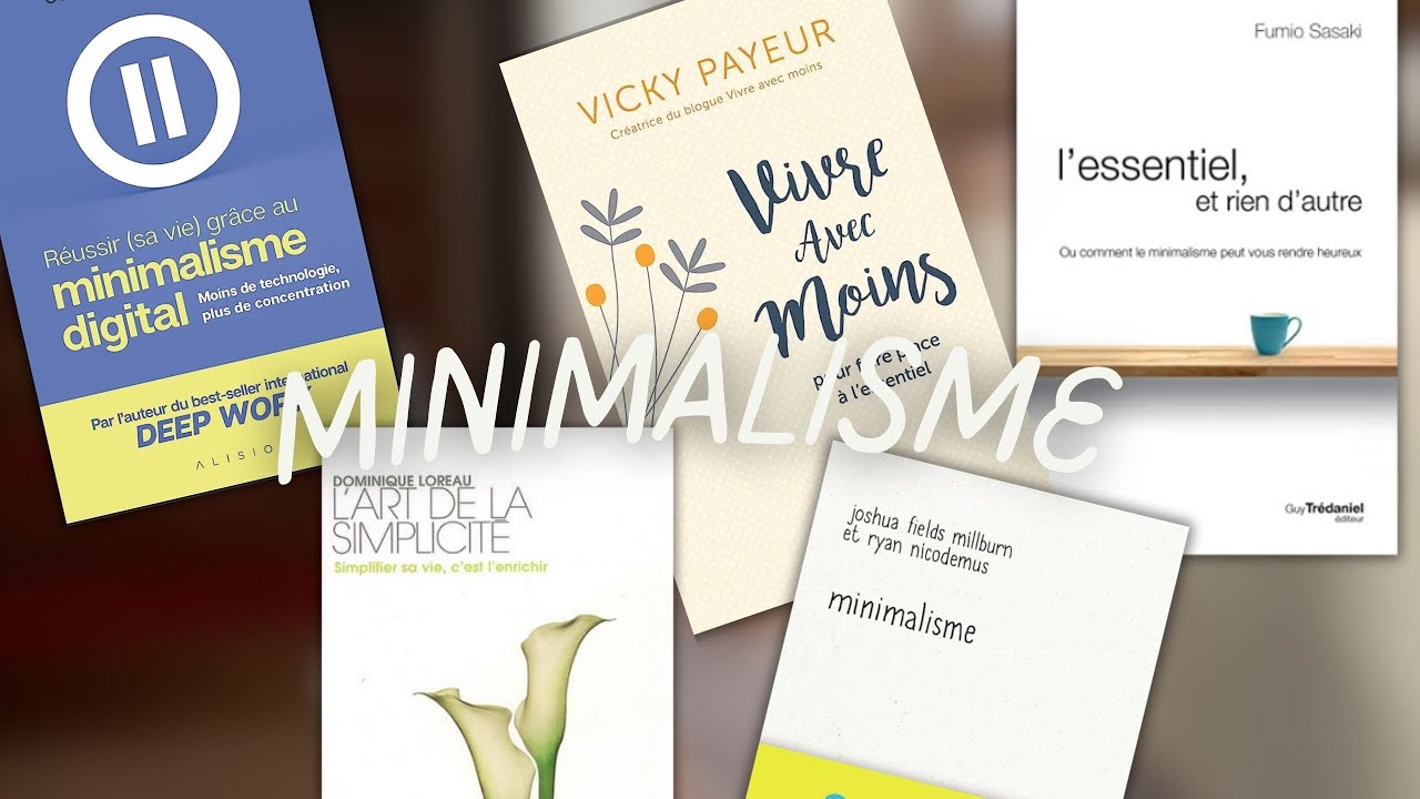 5 livres inspirants pour embrasser le minimalisme et le frugalisme dès aujourd'hui !