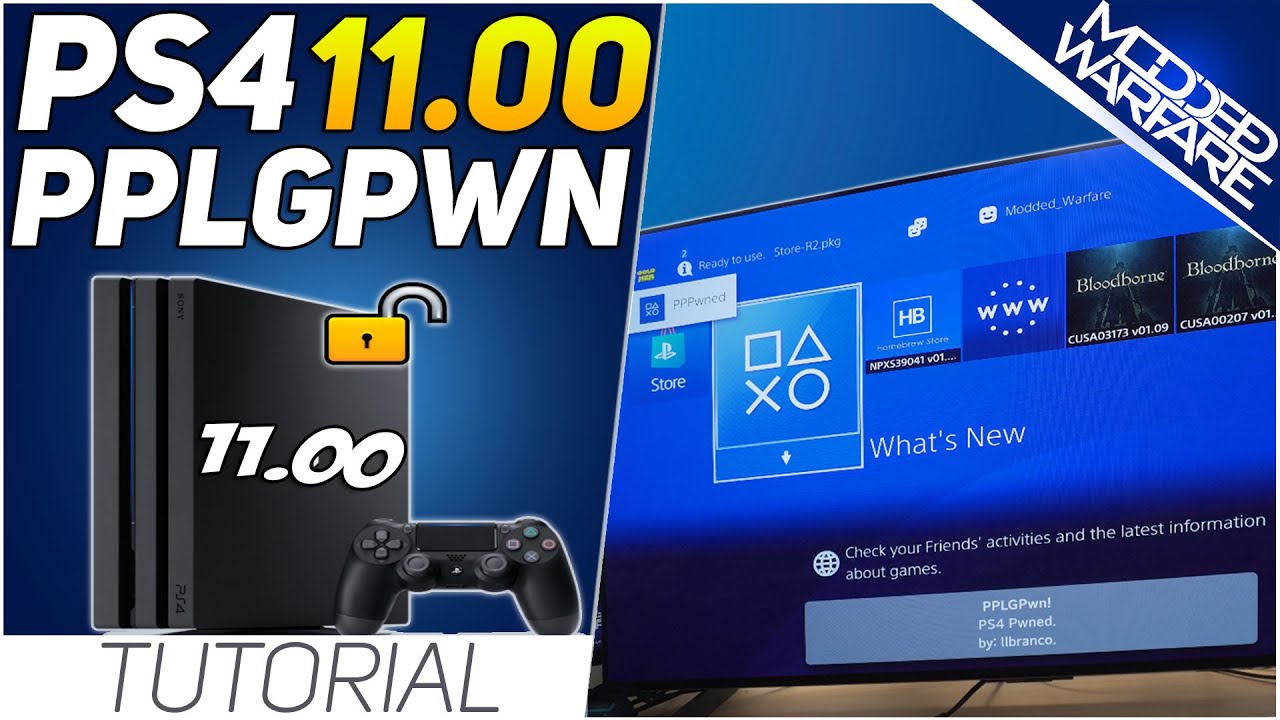 Use your TV to Jailbreak the PS4 on 11.00