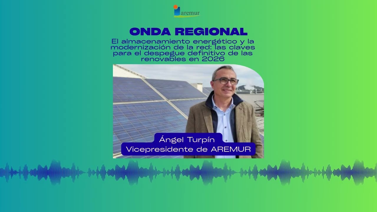 Entrevista Onda Regional: El almacenamiento energético y la modernización de la red