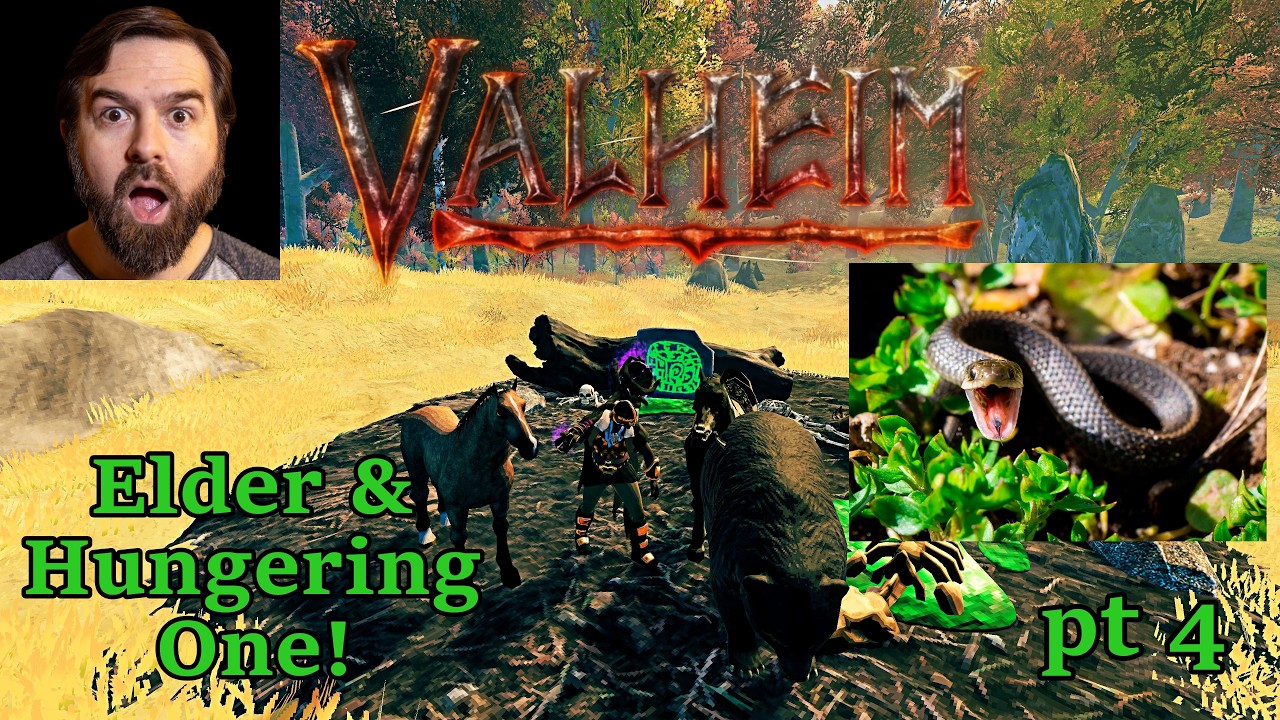 Taking out The Elder and The Hungering one! - Valheim Modworld 2 Pt 4