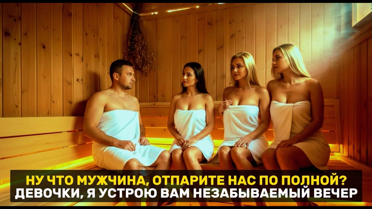 ТРИ ДЕВУШКИ ПРИШЛИ ПРИШЛИ К ЕГЕРЮ ПОПАРИТЬСЯ В БАНЕ! А ДАЛЬШЕ БЫЛО ЭТО...