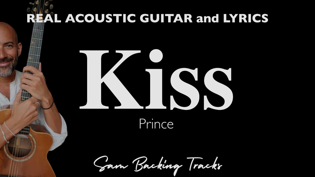 Kiss - Prince (Acoustic Karaoke | Original Key)