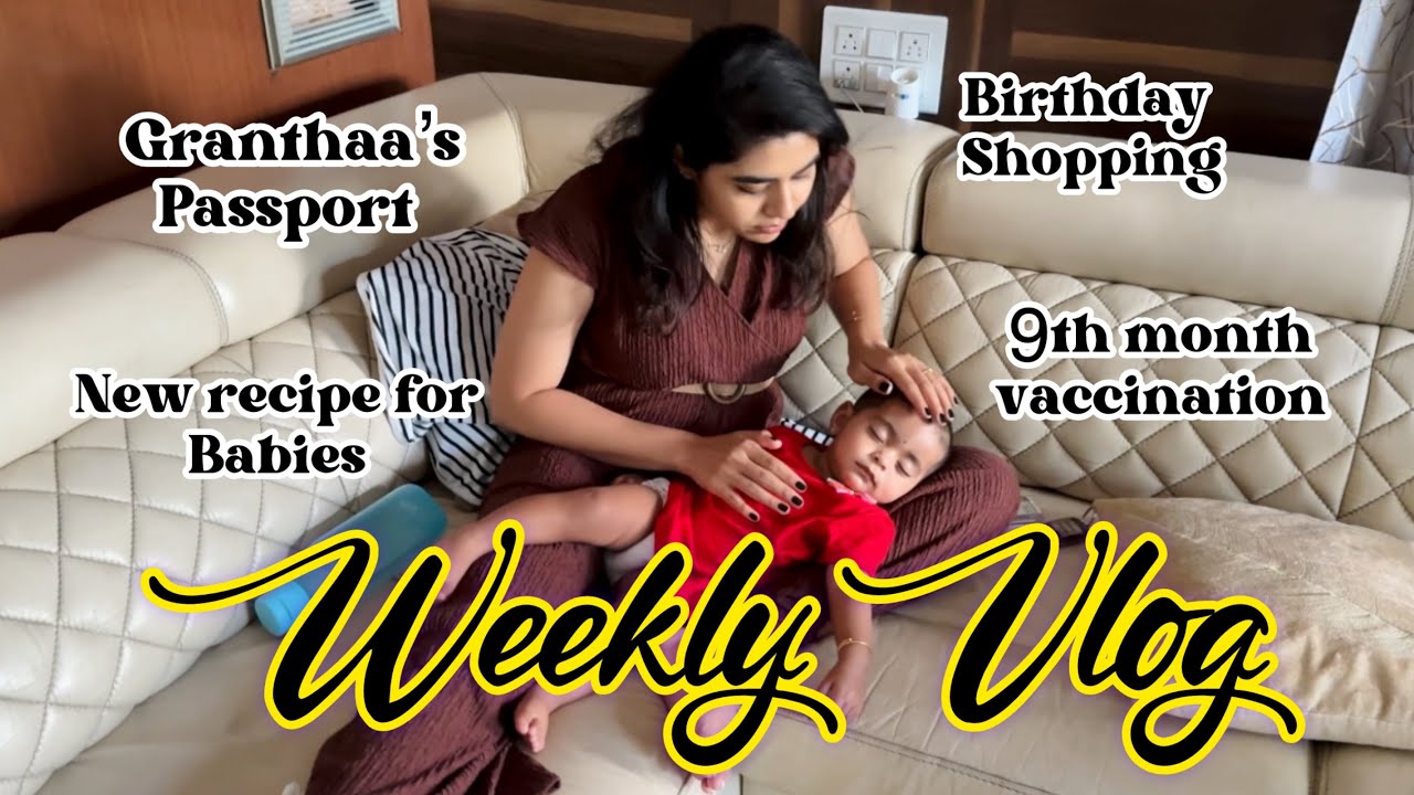 Vaccination, Passport, Shopping & moreeeee🧿 | ArpithaAbhishek