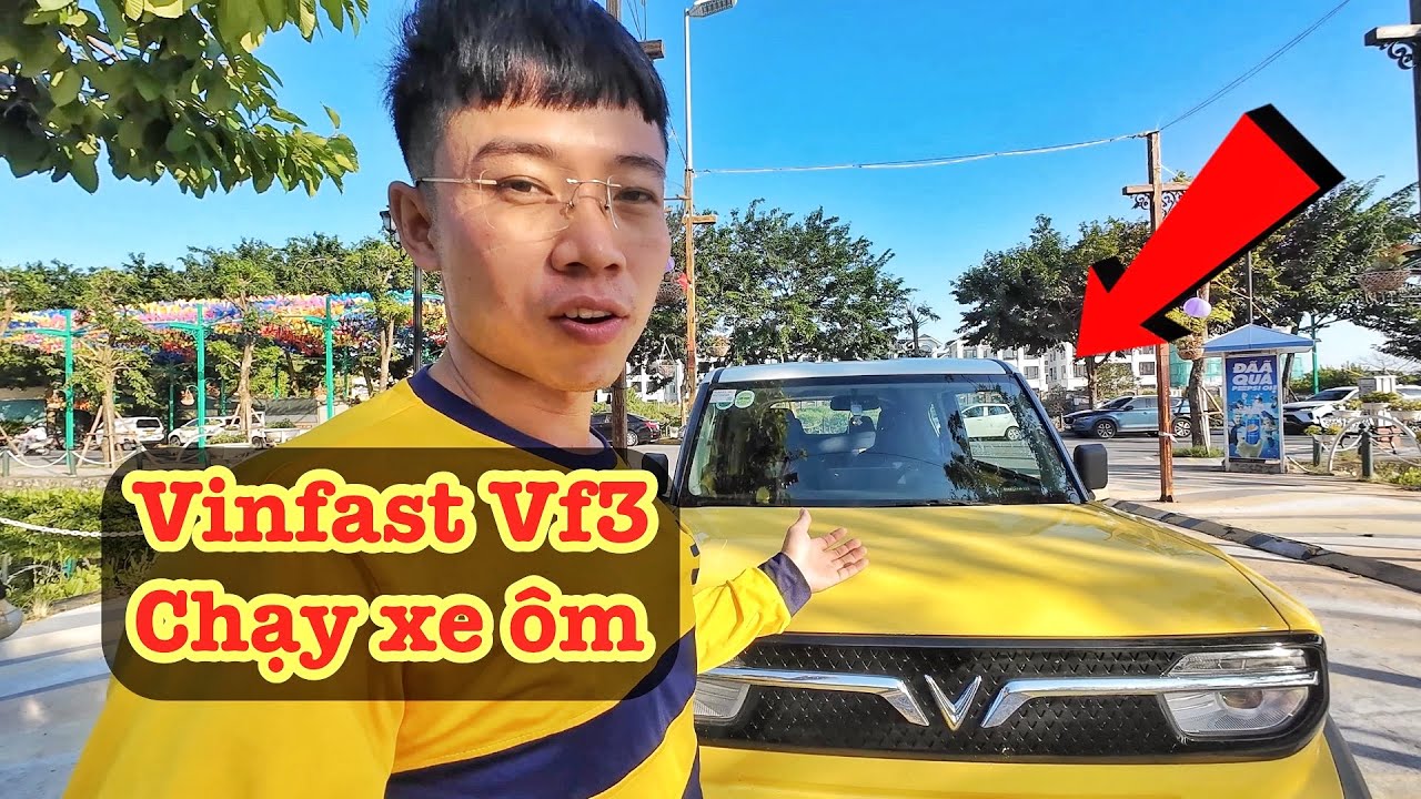 Lấy Vinfast VF3 chạy Grab và sự thích thú của khách hàng XT