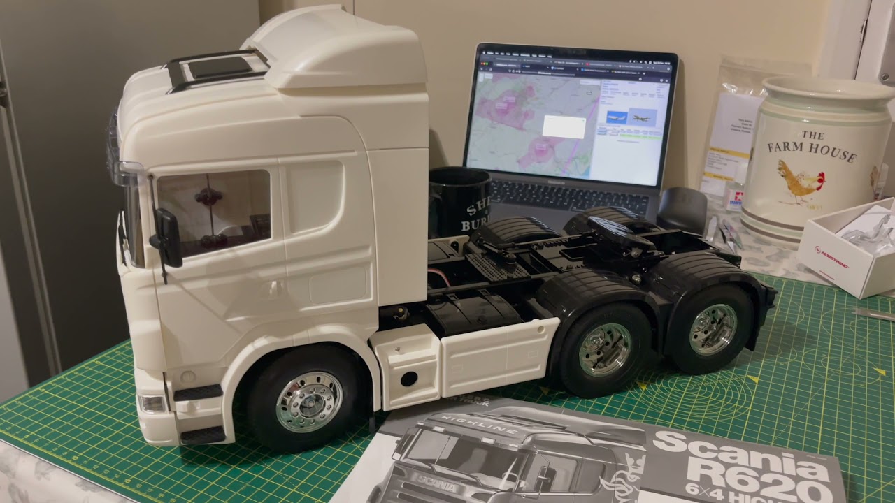 My first 1/14 Tamiya RC Radio Controlled Lorry Tractor Truck Build