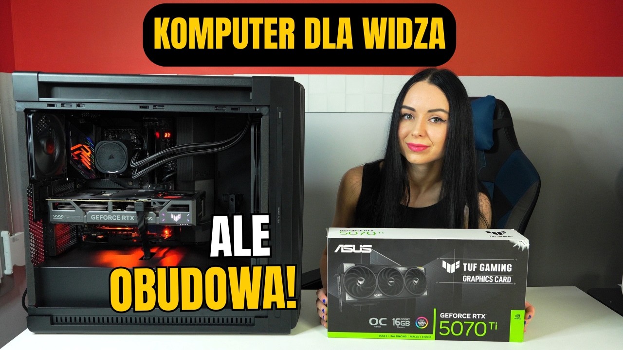 OBUDOWA PC  którą ledwo uniosłam..😰 - jaki KOMPUTER dla widza?