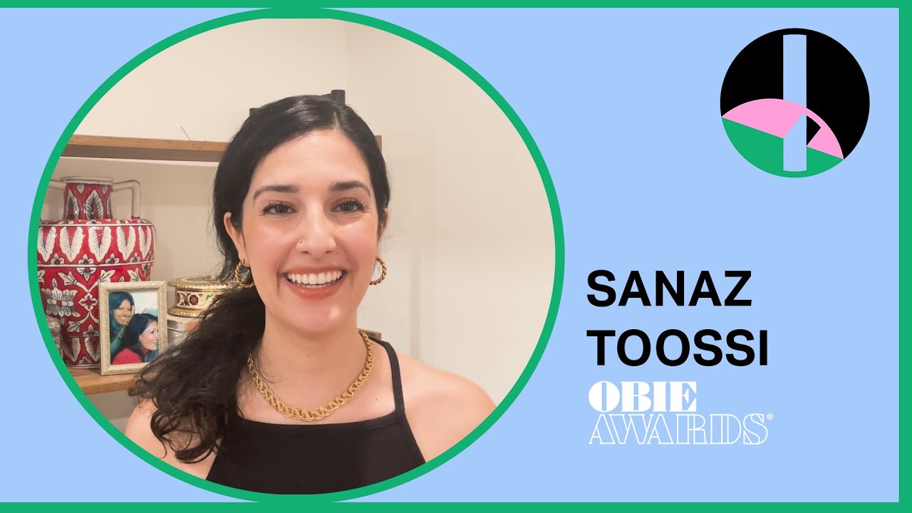 66th Obie Awards: Sanaz Toossi Acceptance Speech