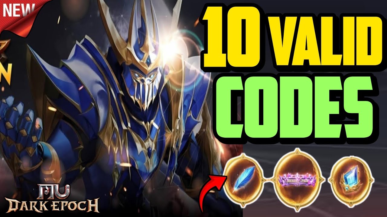🔥 MU DARK EPOCH 🔥 Active Gift Codes October - MU DARK EPOCH Redeem Codes 2025