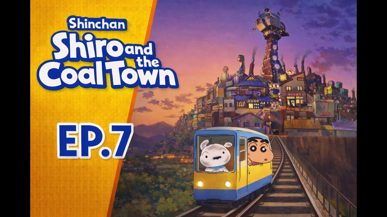 Shiro took Shinchan to a weird town ! 😨 | Shinchan Shiro and the Coal Town Gameplay EP-07