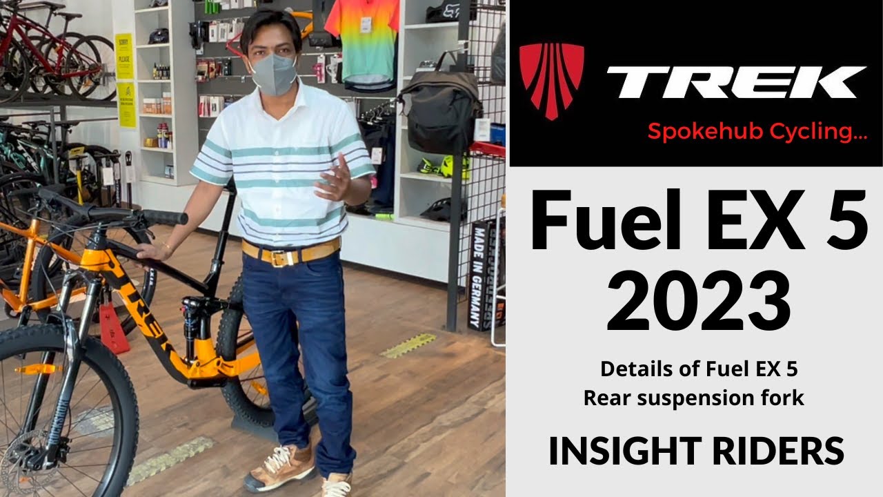 New Fuel EX 5 2023 ,Full Suspension Bike, MTB 2023, XC Bike Trek Fuel EX Bike, 