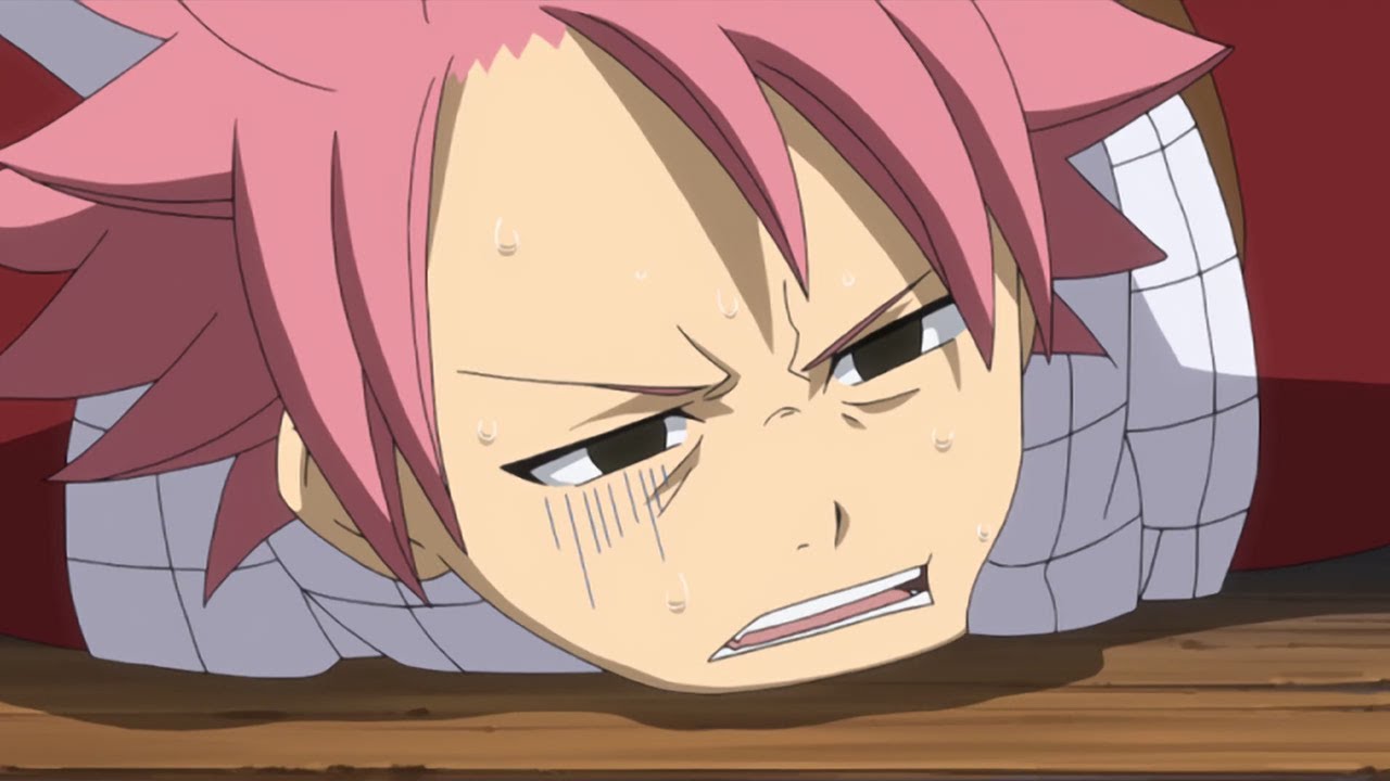 Fairy Tail - Natsu's Motion Sickness (English Dubbed).
