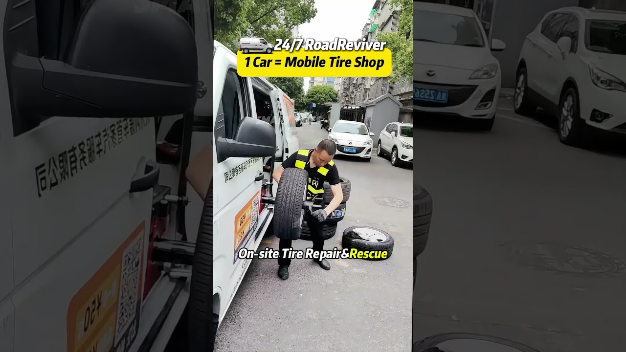 Full mobile tire van conversion and system install!Customization available.#mobiletireservice #tire