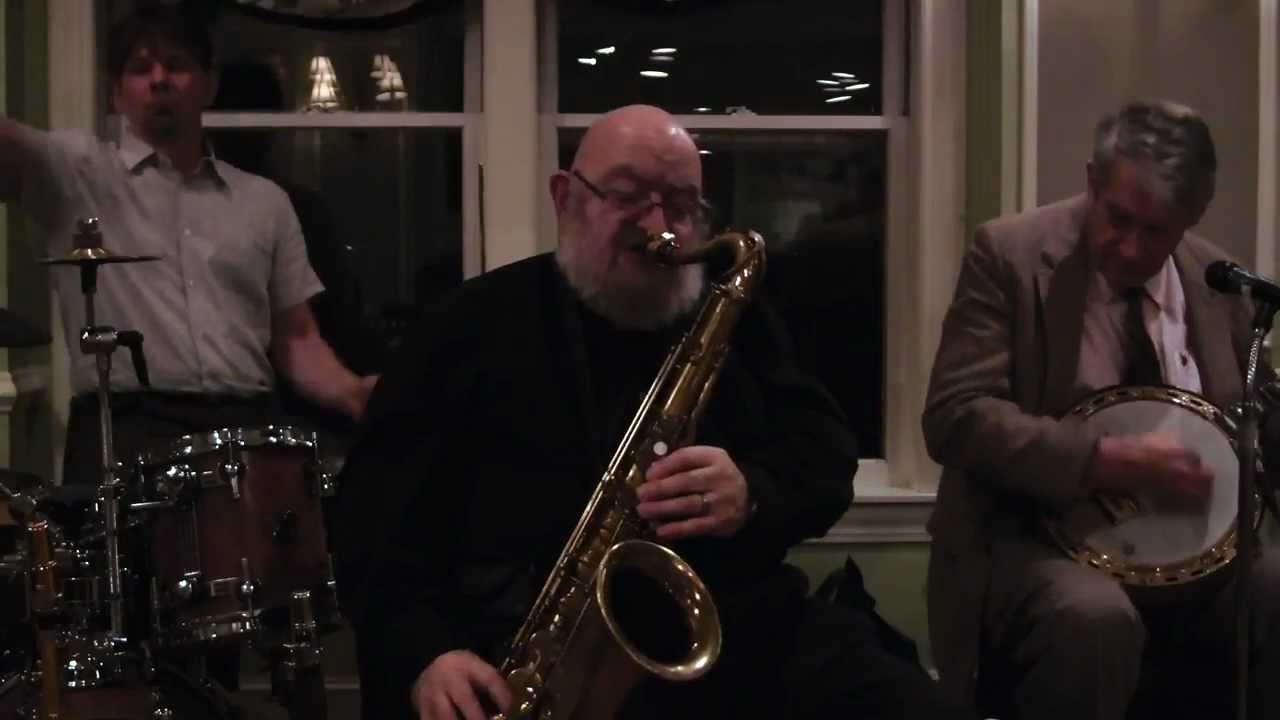 Night Train:  Ted Casher, Eli Newberger, Jimmy Mazzy (The Jazz Tuber Trio), and Jeff Guthery
