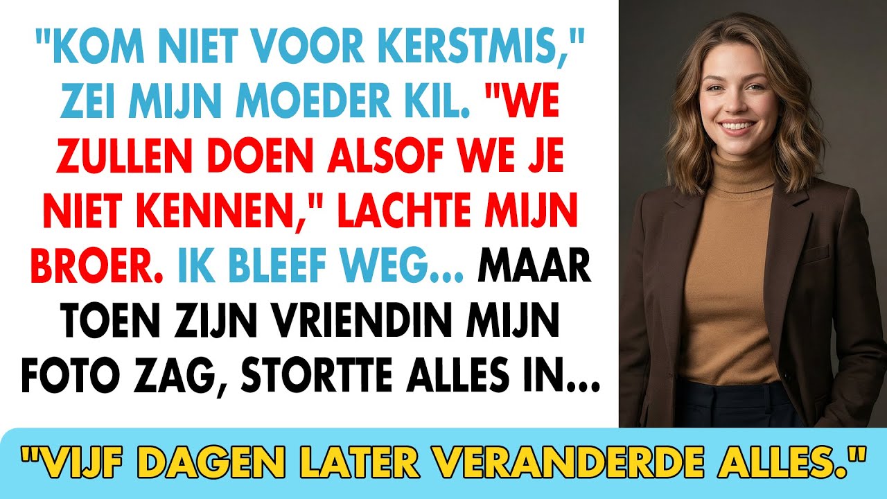 Mijn familie verbood me Kerstmis om één reden - maar het feest eindigde anders dan gepland...