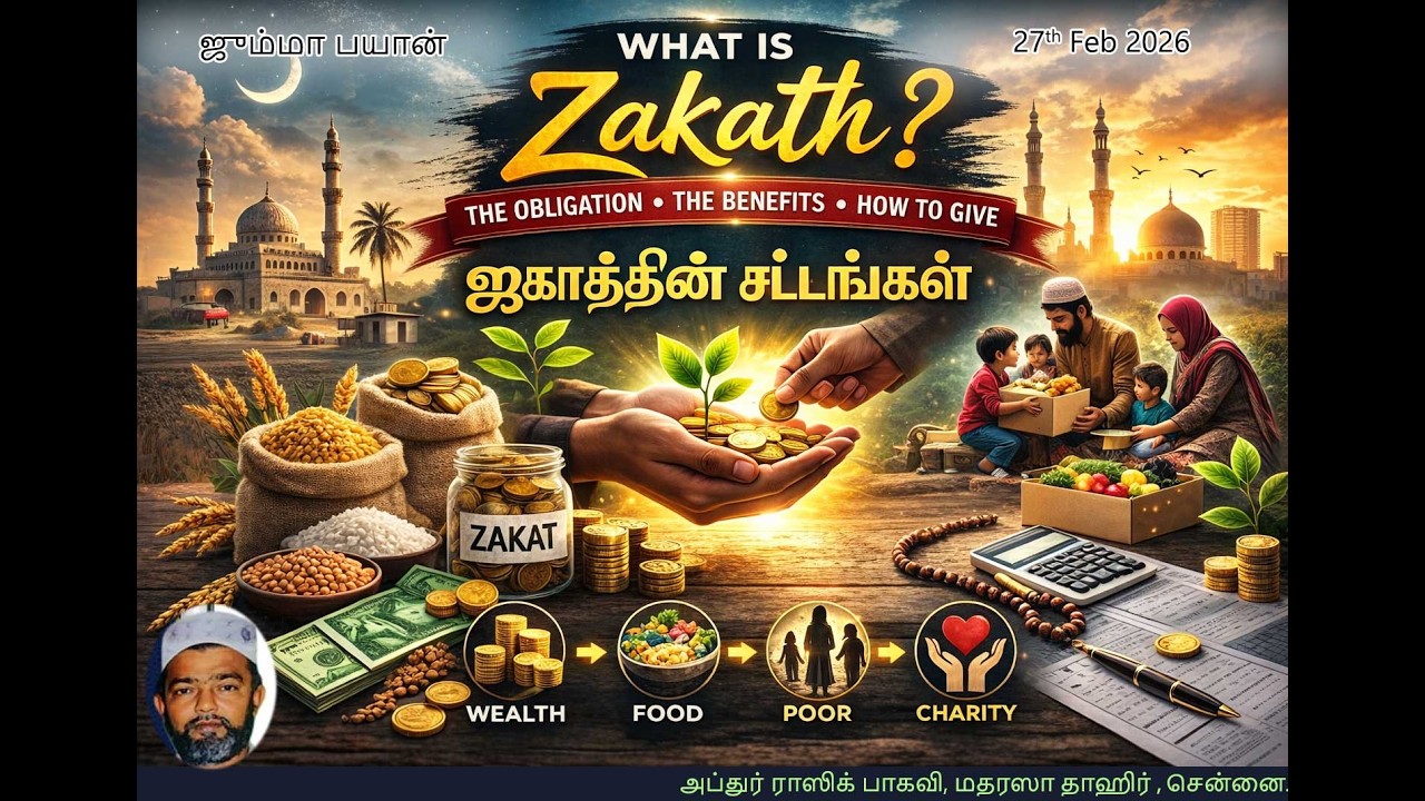 ஜகாத்தின் சட்டங்கள் Zakathin Sattanghal
