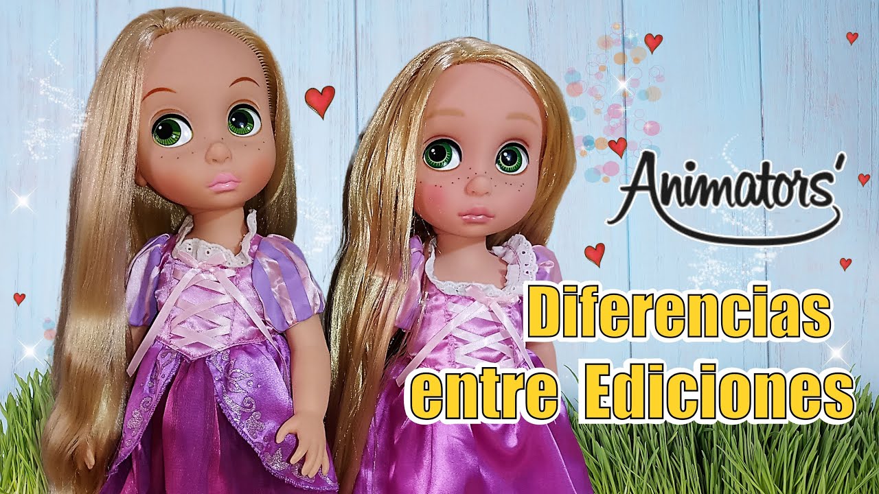 Diferencias: Primera y última versión de Muñecas ANIMATORS