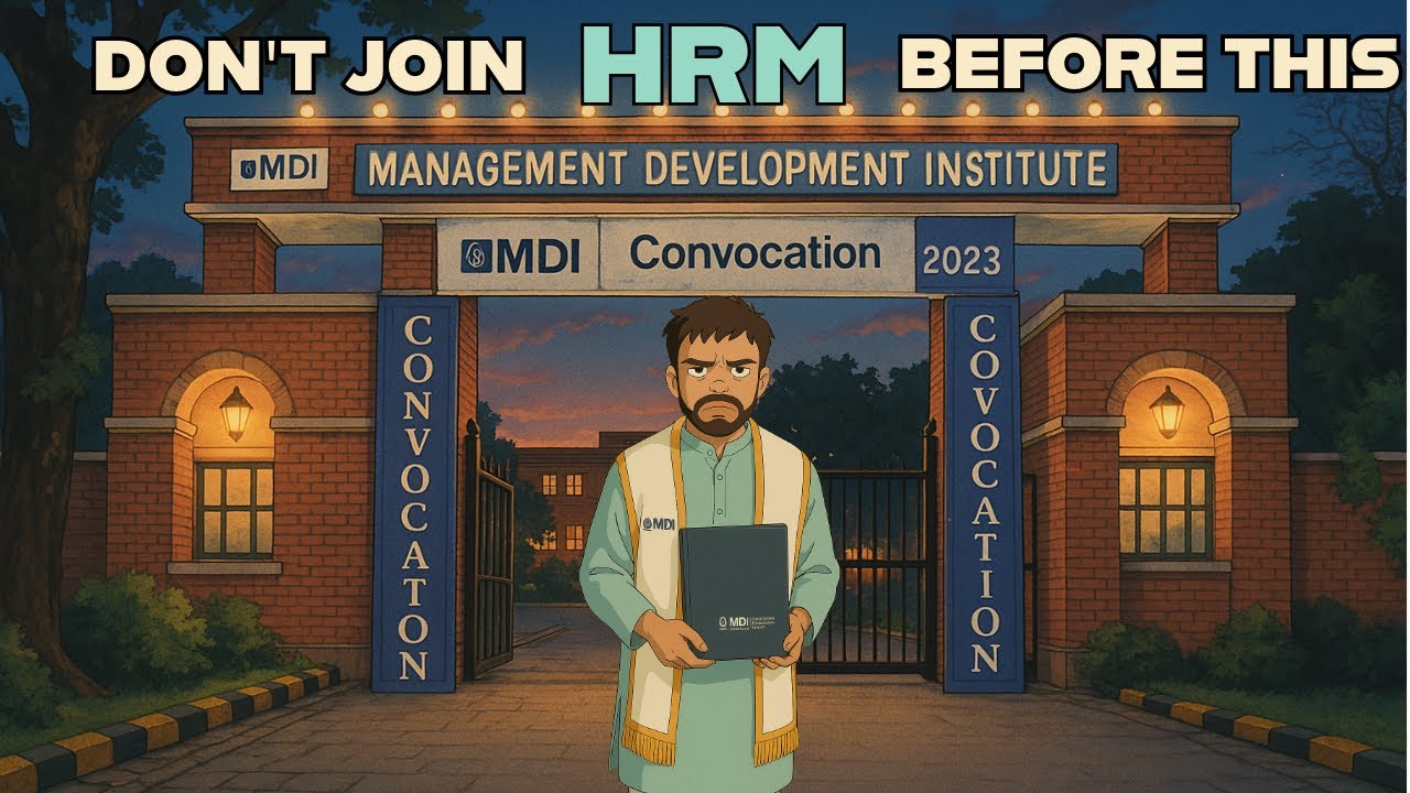 Don't Join HRM at MDI-Gurgaon ?? | Watch at 1.25X