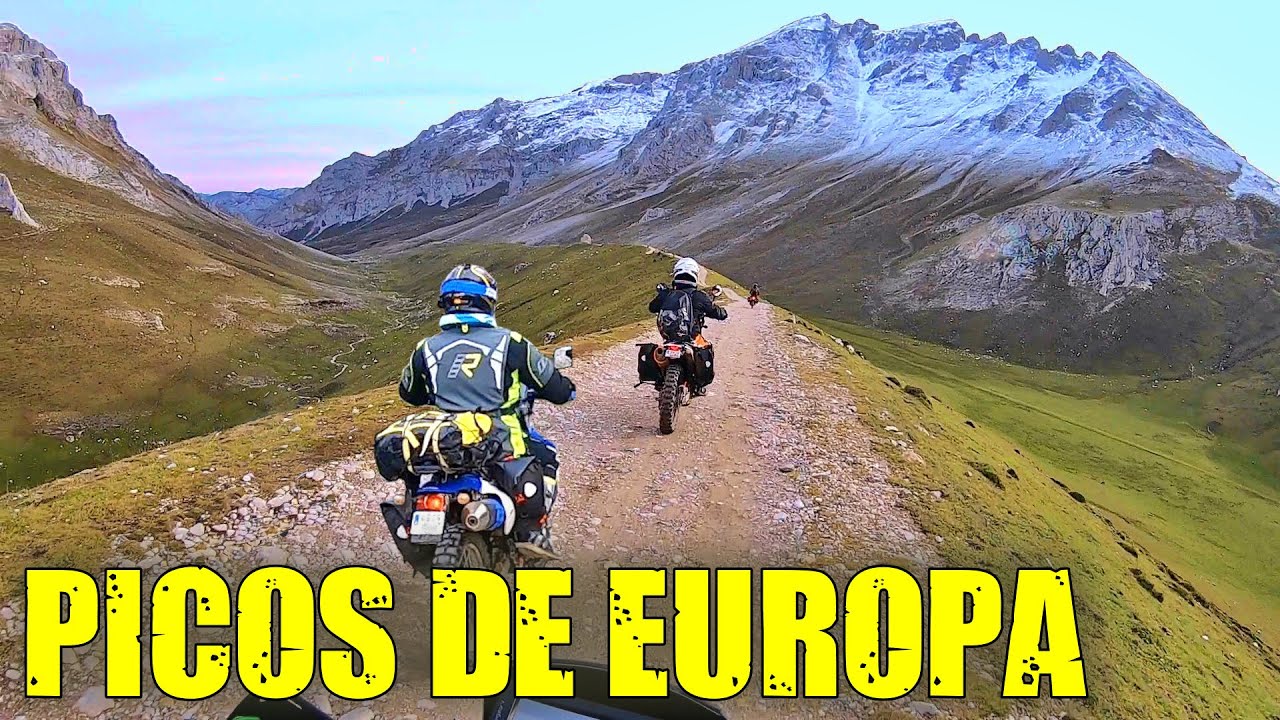 PICOS DE EUROPA en MOTO. Transhispania Dia 8. Viaje por España en motos trail