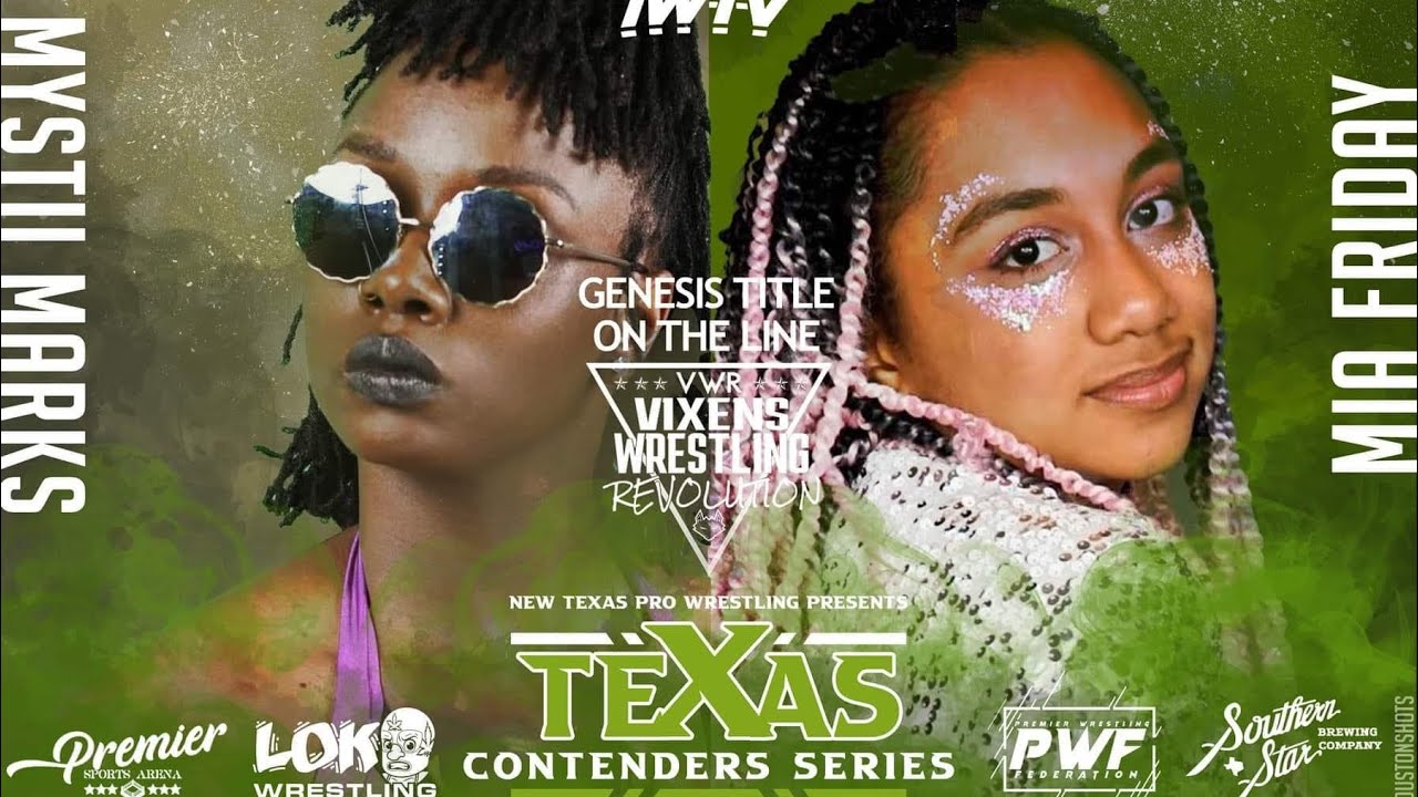 Mia Friday(c) vs Mystii Marks 1.26.23 VWR Genesis Championship | Loko Wrestling